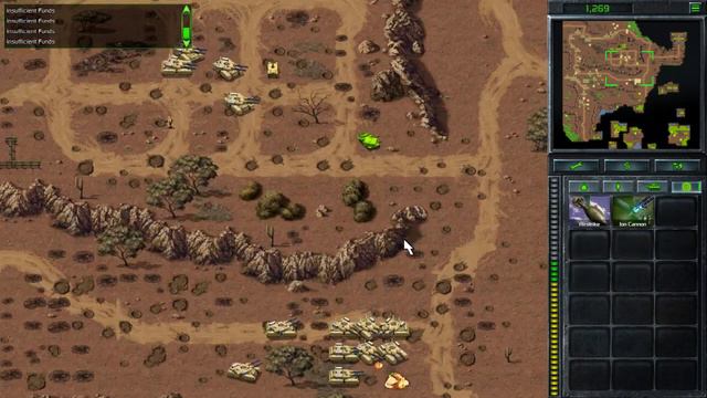 C&C: Tiberian Dawn Remastered - "The Cult" - Mission #6: Tiberium Supply Base - Hard смотреть онлайн