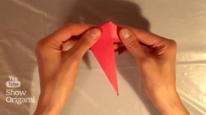 Оригами: Кролик из бумаги