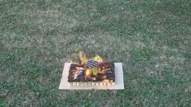 эксперимент 5000 спичек vs 100 зажигалок смотреть онлайн