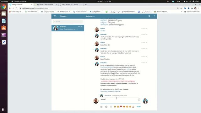 Telegram Bot - P02 - Creating Bot Account смотреть онлайн