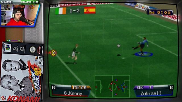 International Superstar Soccer 98 - World League #24 - Nintendo 64 - 4K 60fps смотреть онлайн