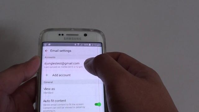 Samsung Galaxy S6 Edge: How to Remove Old Email Accounts смотреть онлайн