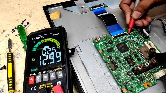 Samsung Led tv Repair No Picture Red Light Only | No Display led tv Repair смотреть онлайн