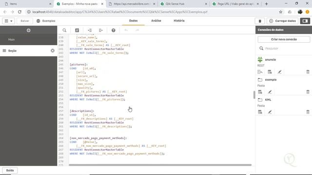Como Pegar dados de Sites Api Formato JSON em Qlik Sense смотреть онлайн