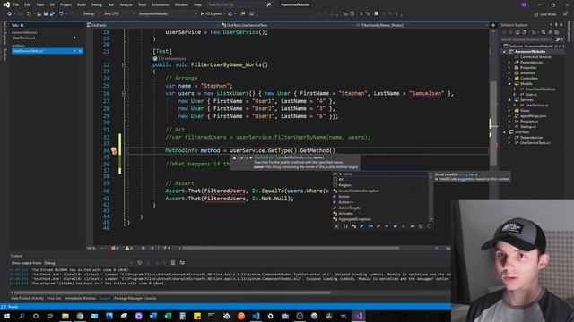 How to Unit Test Private Methods in C# смотреть онлайн