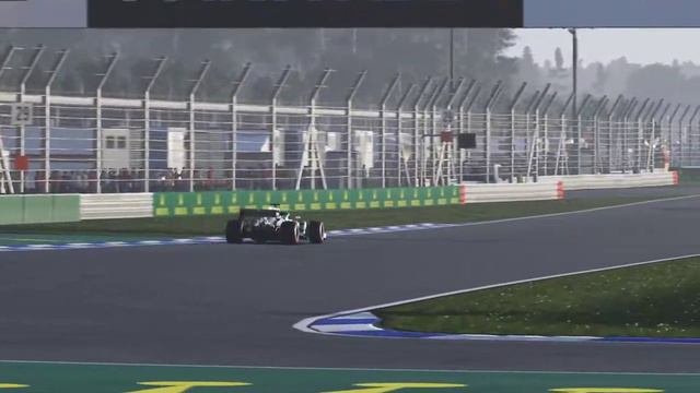 Mercedes AMG F1 W10 EQ Power+ white - lap on Hockenheimring (German) смотреть онлайн