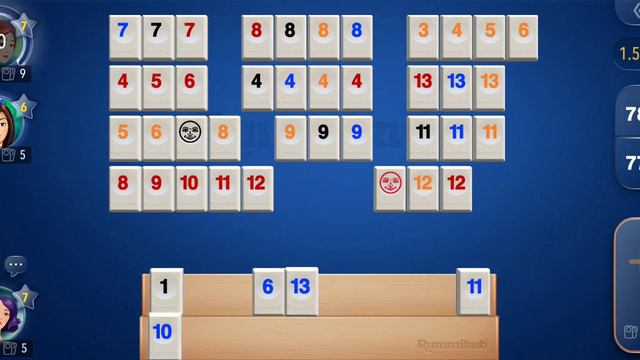 Rummikub app, winning game - 500 coin entry #4 смотреть онлайн