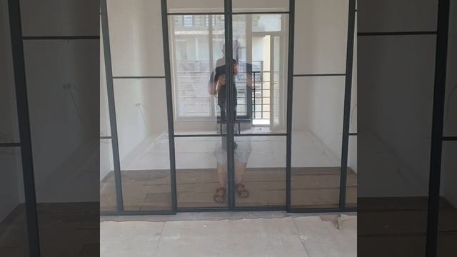 Гардеробная с откатными дверями смотреть онлайн