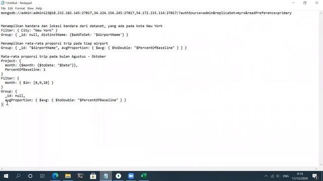 Tugas BDT - Implementasi MongoDB Replica Set смотреть онлайн