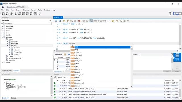 6. Learn MySQL - COUNT AVG SUM смотреть онлайн