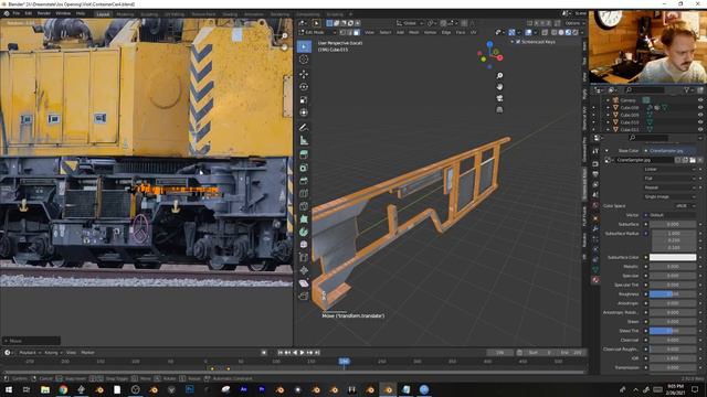 Making a Flying Vehicle pt. 2 - Refining_Texturing смотреть онлайн