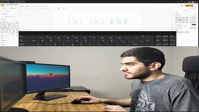 Coding a whole web app ONLY using a Mouse смотреть онлайн