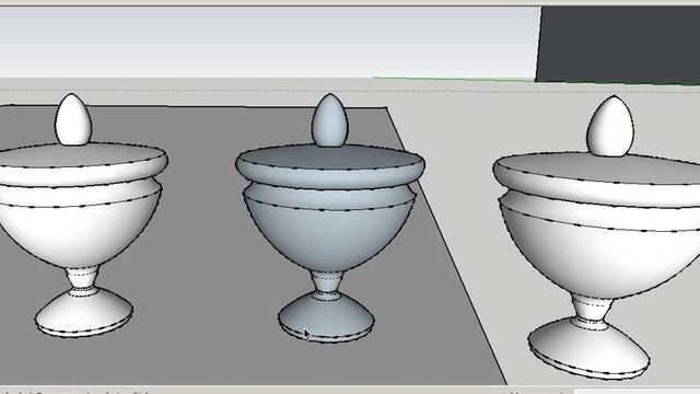 V-ray sketchup tutorial: refraction, reflection.(how to create glass objects) Создание стекла. смотреть онлайн