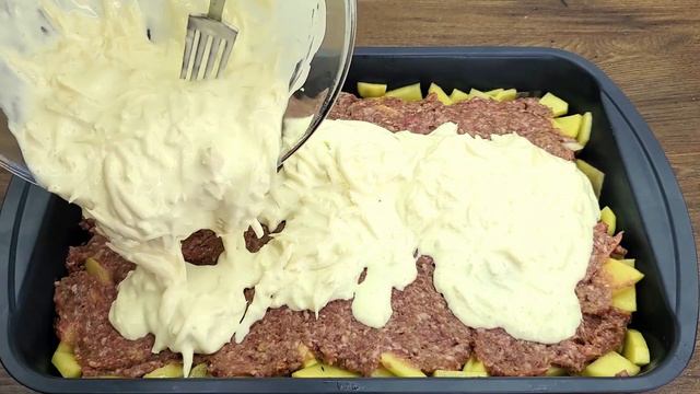Einfach und lecker❗ Das Lieblingsrezept meiner Familie❗ Hackfleisch und Kartoffeln❗ ASMR Cooking 🔝💯 смотреть онлайн