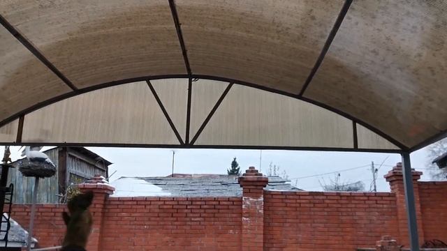 Крыша над мангалом сделана! смотреть онлайн