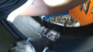 Как мы устраняем грыжу на шине Continental, показываем подробно!