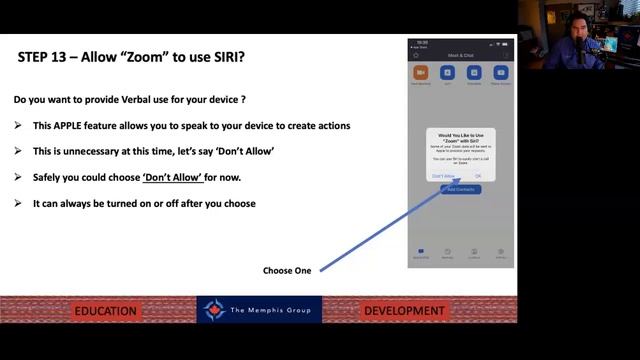 Easy Zoom Instruction For Apple Devices - EDUCATION FOR ALL - The Memphis Group