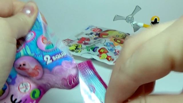 Сюрпризы в пакетиках №12: Squinkies, YooHoo, MARVEL. смотреть онлайн