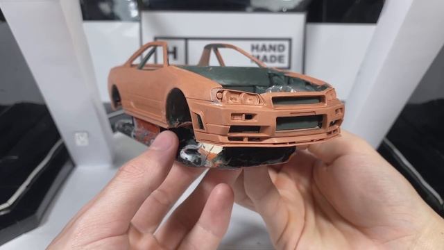 Hago un Nissan sky gtr r34 con plastilina, con mis propias manos смотреть онлайн
