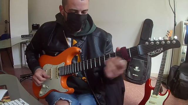 SCHECTER ROUTE 66 & SCHECTER NICK JOHNSTON CUSTOM SHOP ( scopriti FOLCAST cover ) #schecter #guitar смотреть онлайн