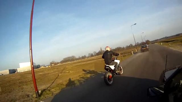 Custom Honda XR 250 SUpermoto & VW Golf 3, Loud & Proud! смотреть онлайн