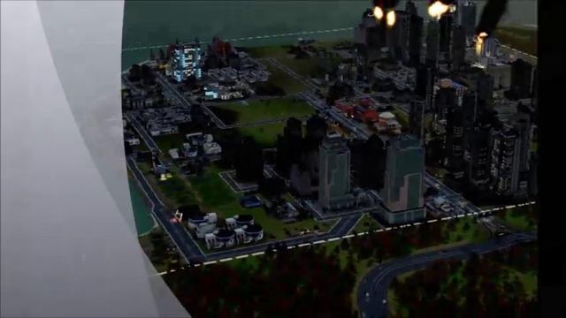 SimCity - Lizard vs nuclear reactor смотреть онлайн