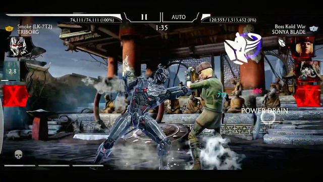 Fatal Lotus tower, trying Triborgs in battle 60. смотреть онлайн