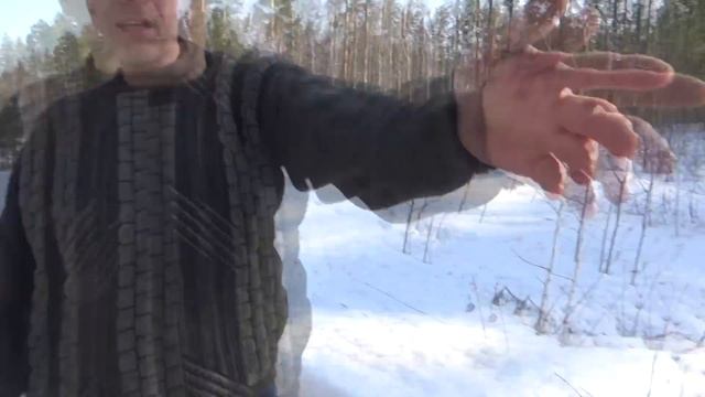 Пробиваем дорогу на ГАЗ-63 V8 по снежной целине . смотреть онлайн