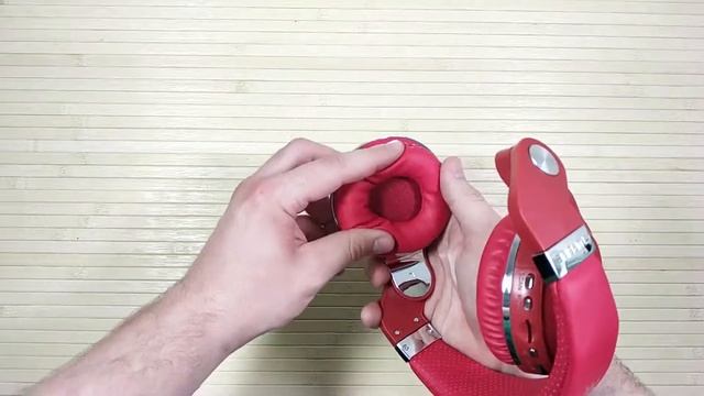 Беспроводная гарнитура Bluedio T2 Plus Red смотреть онлайн
