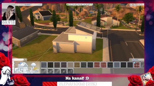 ? LIVE Z Kamerą ;D   - ? #1 BUDUJEMY NOWOCZESNY DOM W THE SIMS 4 + CAS?