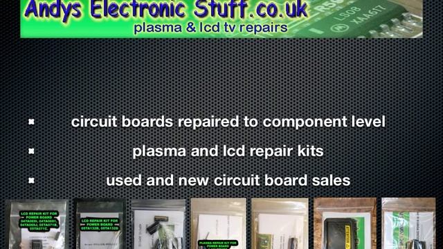 plasma and lcd tv repair samsung toshiba panasonic repair kits and servicing смотреть онлайн