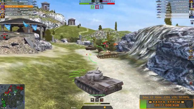 Leopard 1 V BIT разносит под САМУРАЙСКИЙ БИТ/Wot blitz смотреть онлайн