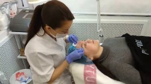 Чистка лица Казань . Чистка лица при помощи ложки уно