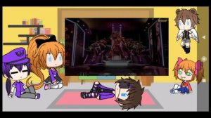 реакция Семьи Афтонов на (а какой по иьогу сюжет?) фнафа 4/5