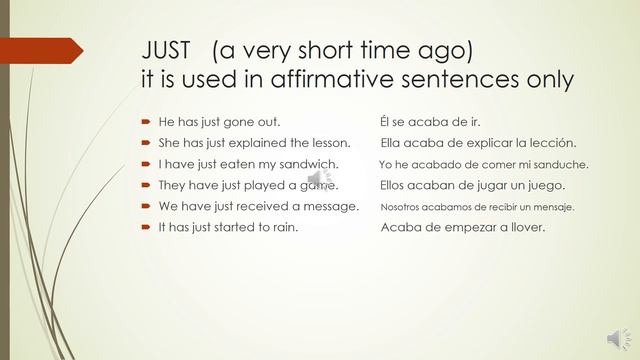 TAREA TEMA 3 USE OF JUST, YET AND ALREADY смотреть онлайн