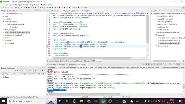 Create Jar form a new Maven quickstart project in Eclipse Spring Tool Suite 4 смотреть онлайн