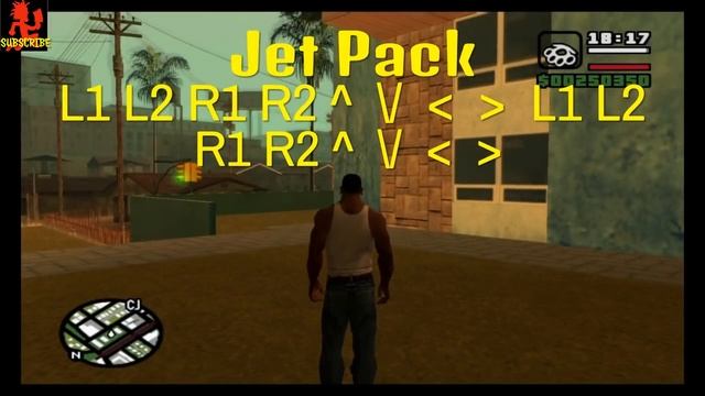 GTA San Andreas Ps2/Ps3/Ps4 Cheat Codes смотреть онлайн