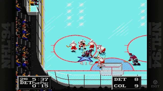 NHL 94 Rewind The Quest For Lord Stanley's Mug Game 24 VS Detroit Red Wings смотреть онлайн
