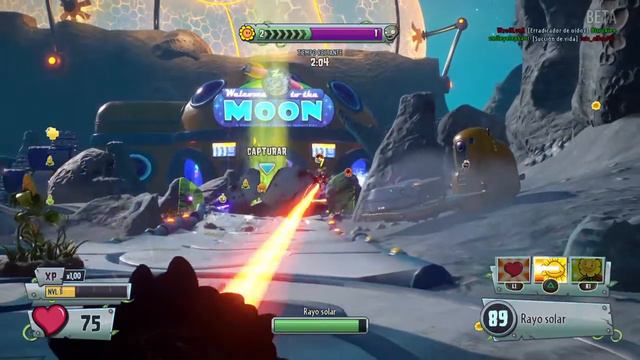 Plants vs Zombies Garden Warfare 2 Vampire Flower Girasol Vampiro Gameplay New Plant PS4 смотреть онлайн