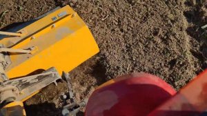 МТЗ 152. первый раз в поле! Фреза