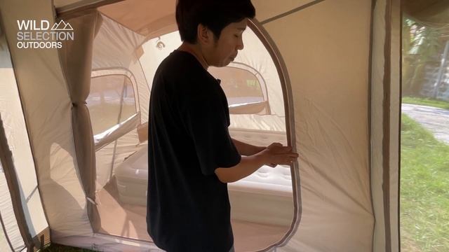 เต็นท์ อุโมงค์ Cloud vessel fast tunnel จาก Naturehike เสาออโต้ กางง่าย พื้นที่กว้าง смотреть онлайн