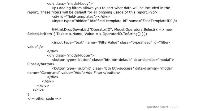 HTML : Dismiss and submit form Bootstrap 3 смотреть онлайн