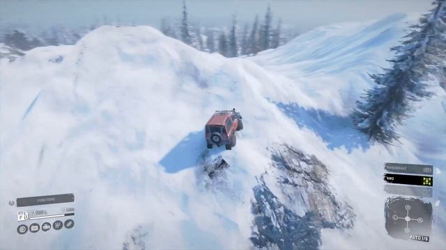 SnowRunner Landrover Defender 90 DLC Gameplay And Review смотреть онлайн