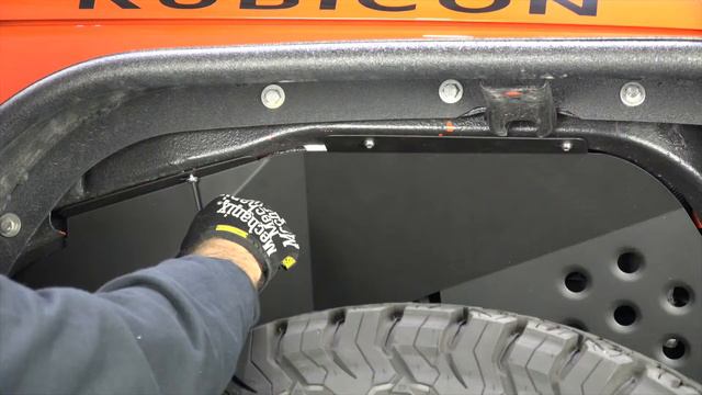 FB33007 JK Wrangler Aluminum Inner Fenders Installation Guide смотреть онлайн