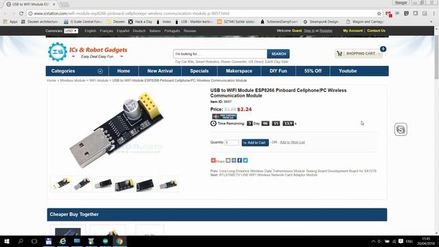 ESP-01 UART and turning it to a programmer смотреть онлайн