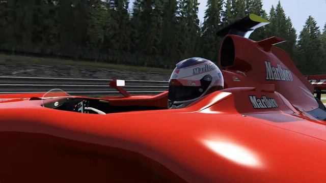 Assetto Corsa - Ferrari F2007 at Spa Francorchamps смотреть онлайн