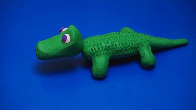 Веселый пластилин.Крокодил/Cheerful plasticine. Crocodile смотреть онлайн
