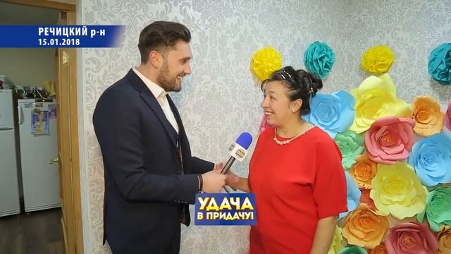 Ниссан Жук выиграла кладовщик Татьяна Бондаренко из деревни Горошков Речицкого района, 15.01.2018 г смотреть онлайн