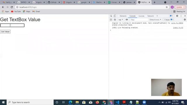 Get Textbox Value & Property Binding смотреть онлайн