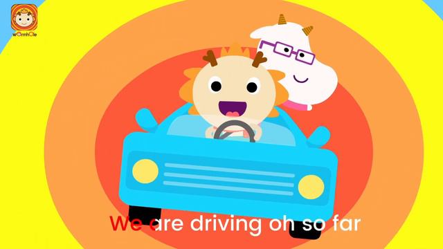 Big Blue Car♫ _ Car and Safety Song _ Wormhole Learning смотреть онлайн